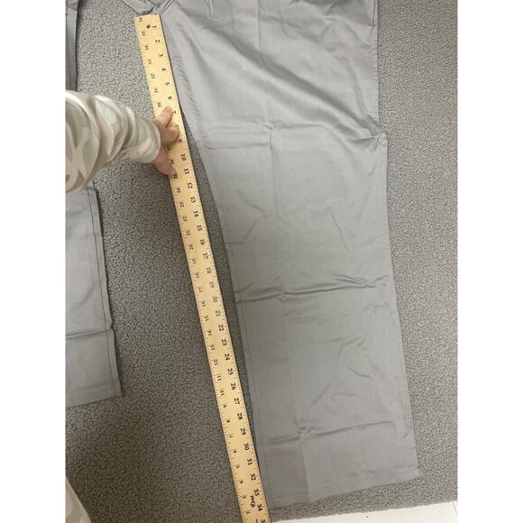 2 High Performance Uniforms Scrub Pants Unisex Adult 4XL tall Gray Drawstring - Picture 3 of 7